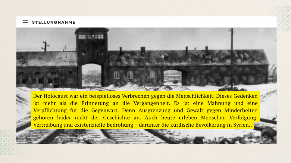 Internationaler Holocaust-Gedenktag